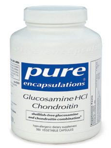 Glucosamine HCl Chondroitin 360 vcaps (GL137)