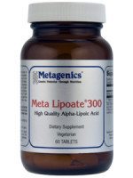 Meta Lipoate 300 mg 60 tabs (METL3)